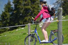 trottinett fahren trottiabfahrt trottiplausch